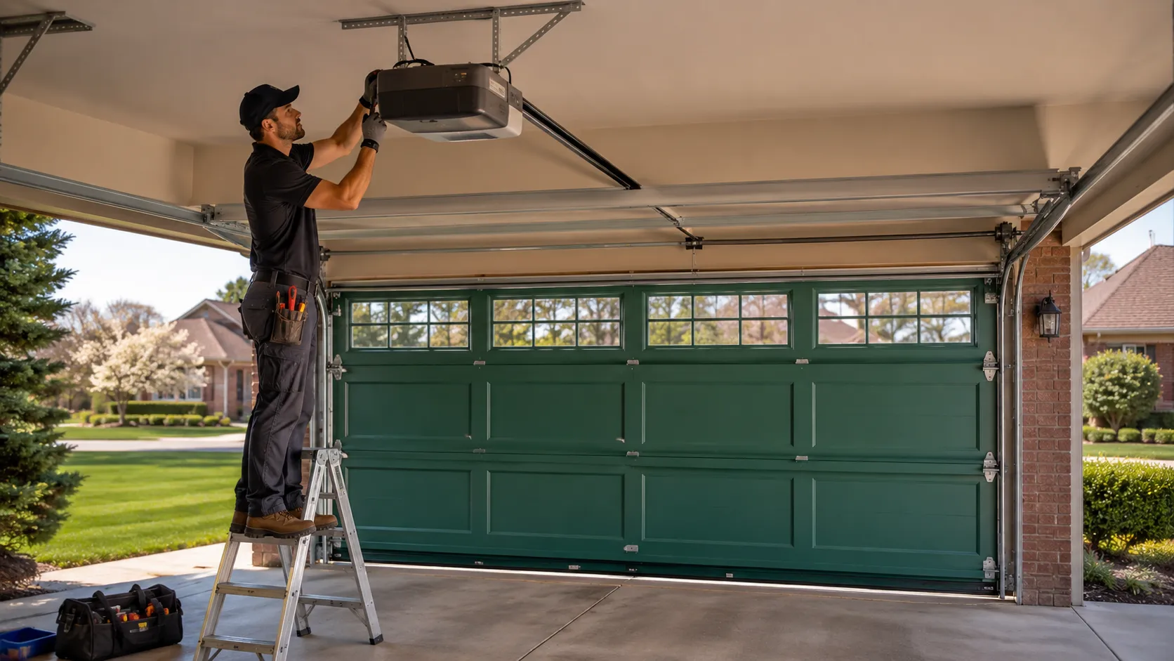 Tell us what’s wrong - Humble garage door service