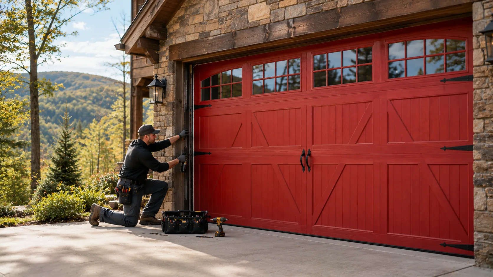 Tell us what’s wrong - Humble garage door service