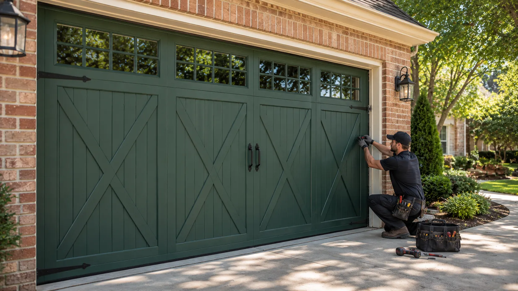 Tell us what’s wrong - Humble garage door service