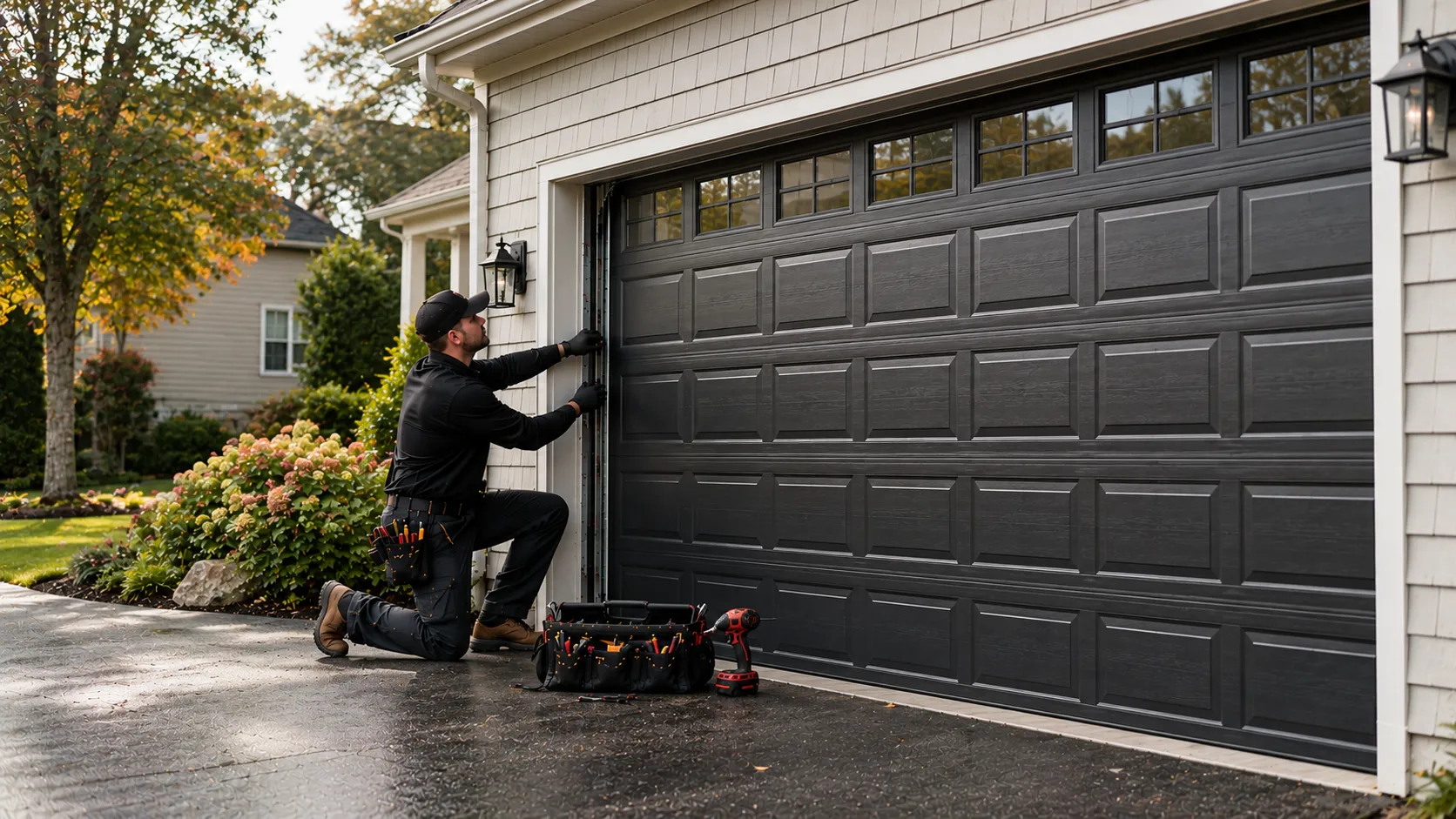 Garage Door Work in Spring Valley Village