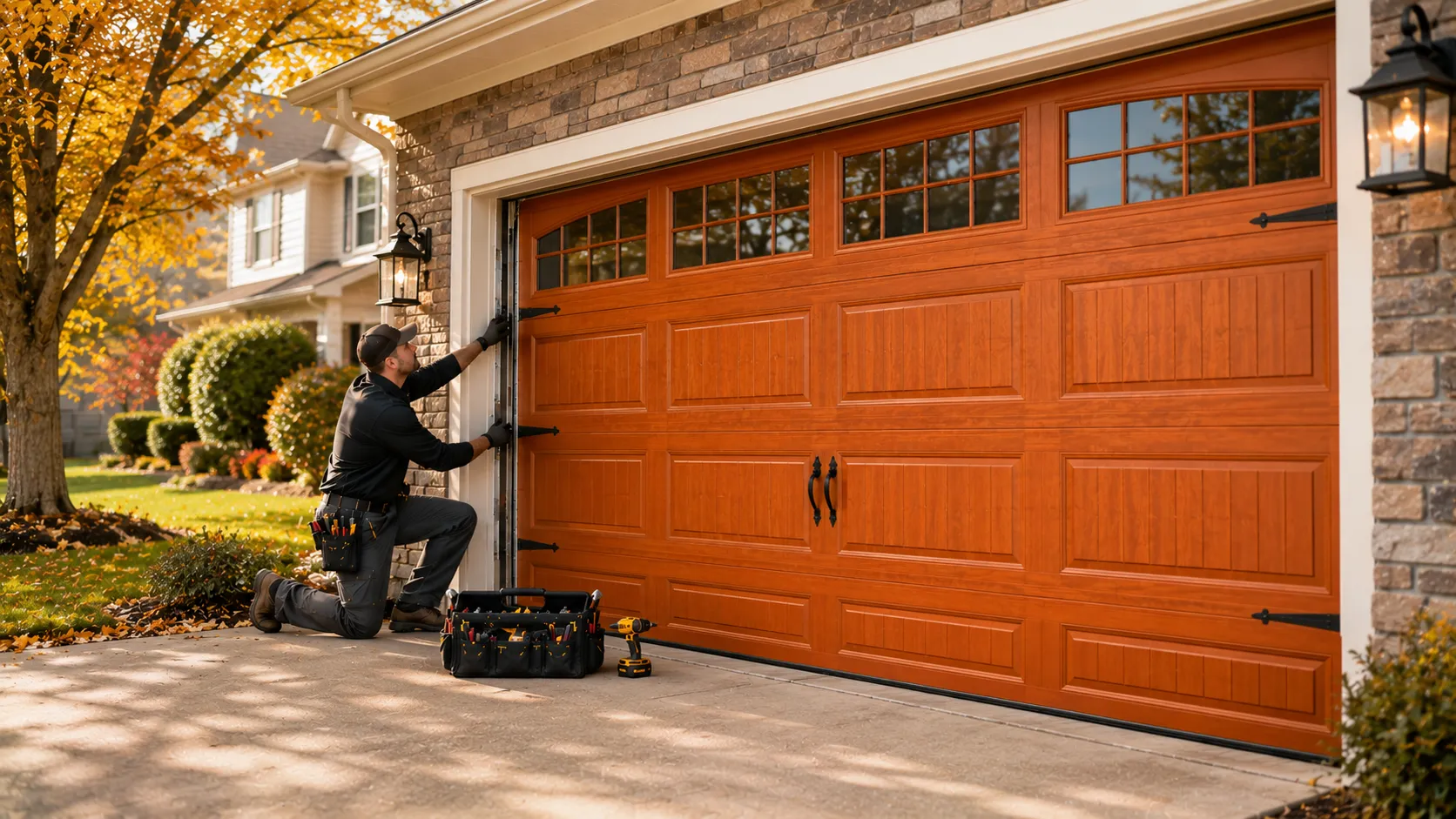 Panel Replacement for Spring Valley Village's 1980s-Era Doors
