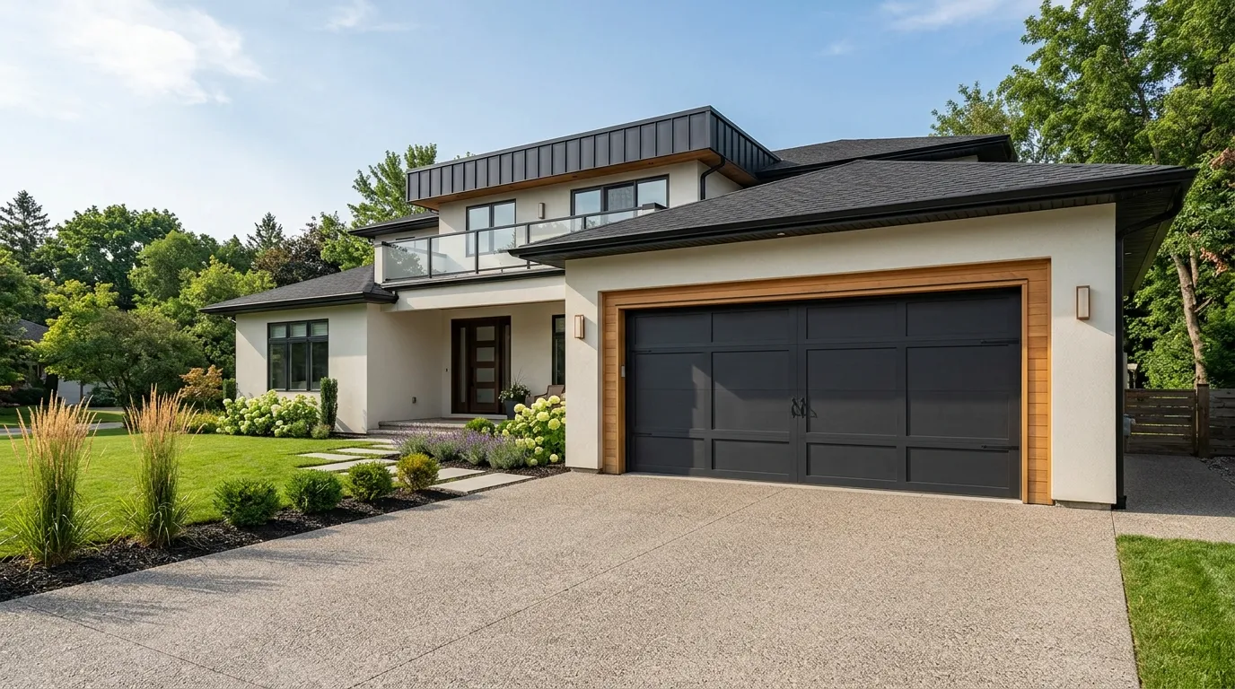 Garage door guides for Humble homeowners