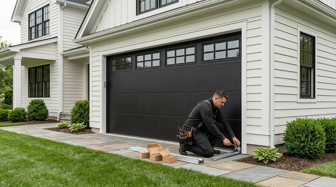 Humble garage door