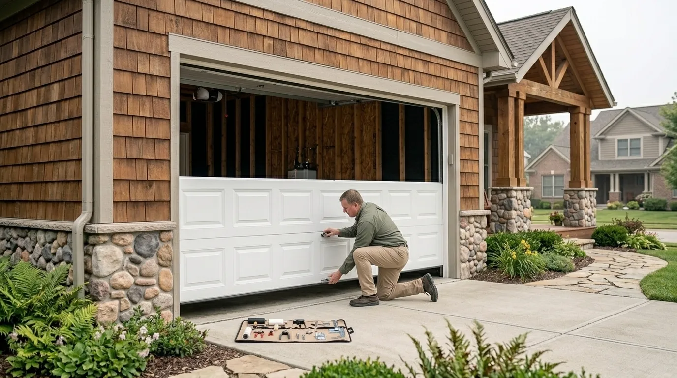 Garage Door Installation in Humble