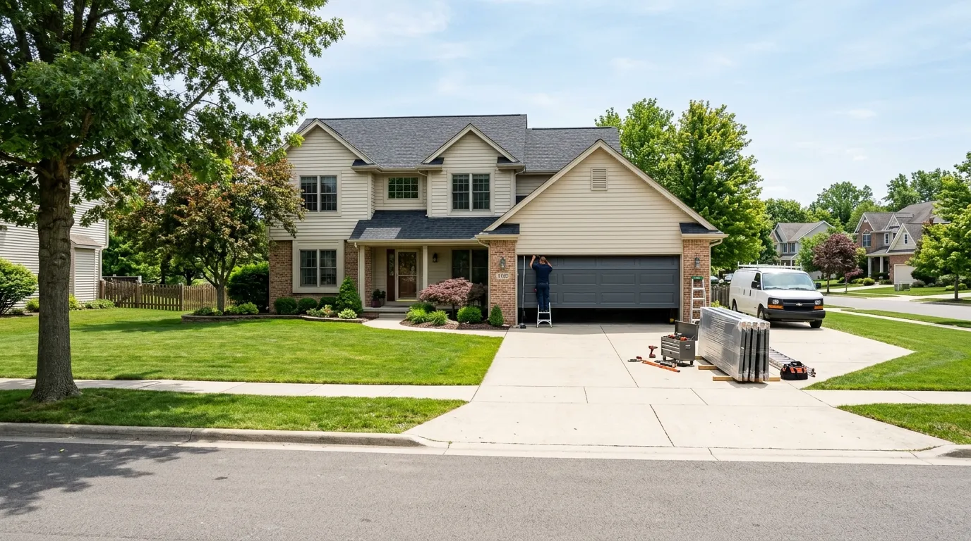 Garage Door Installation in Humble
