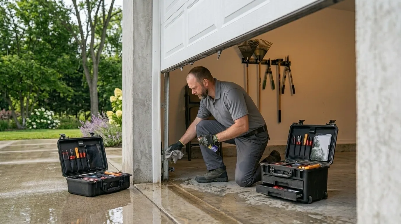 Clear, up-front plan - Humble garage door service