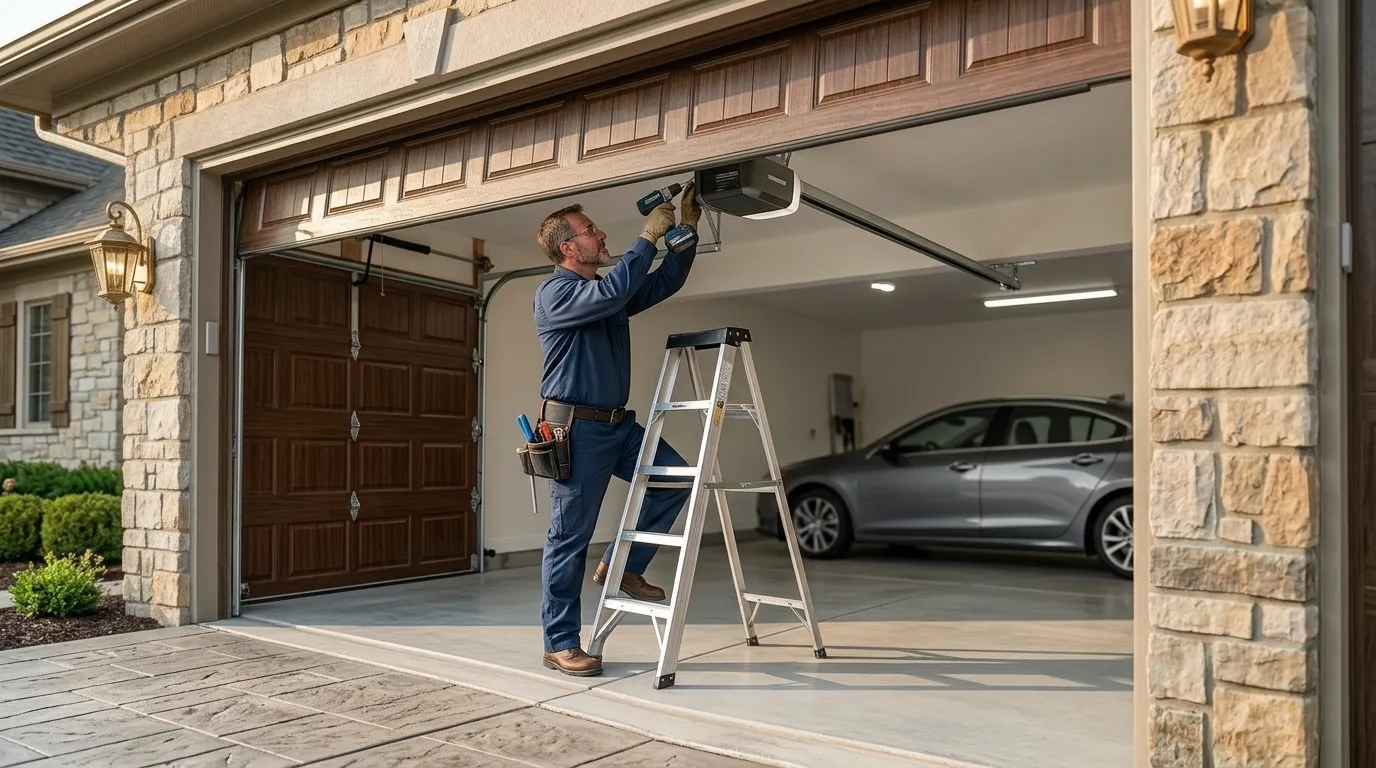 On-site diagnosis - Humble garage door service
