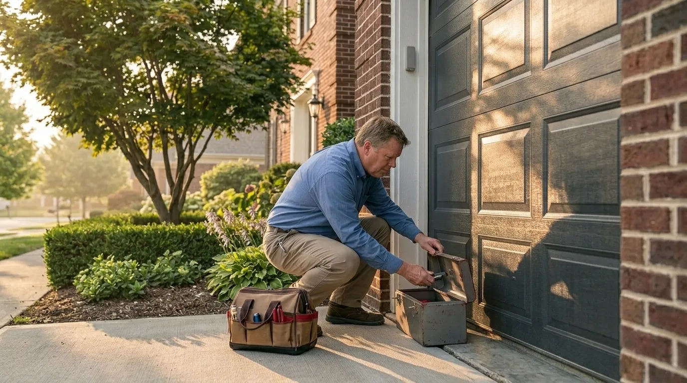 On-site diagnosis - Humble garage door service