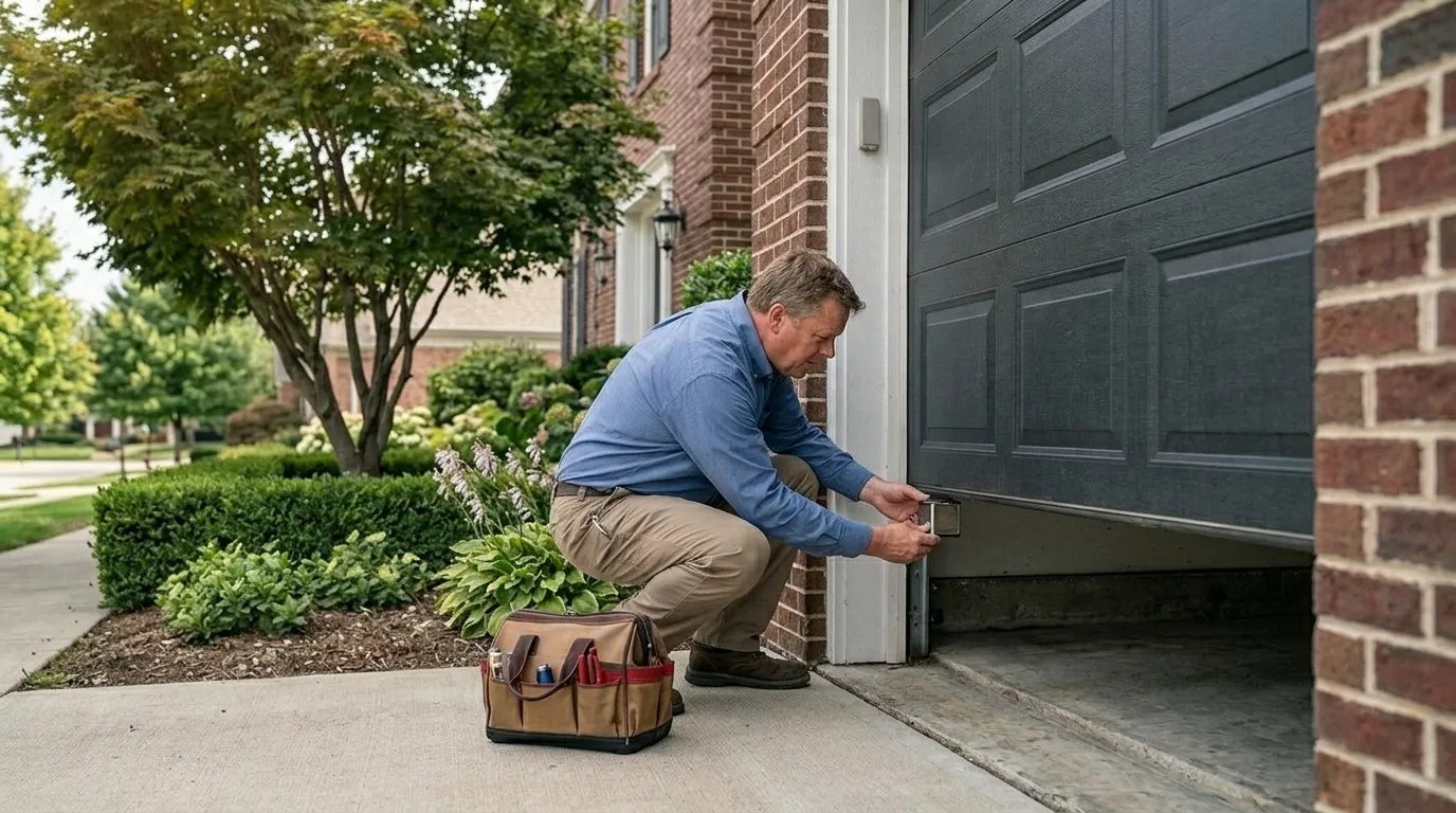 On-site diagnosis - Humble garage door service