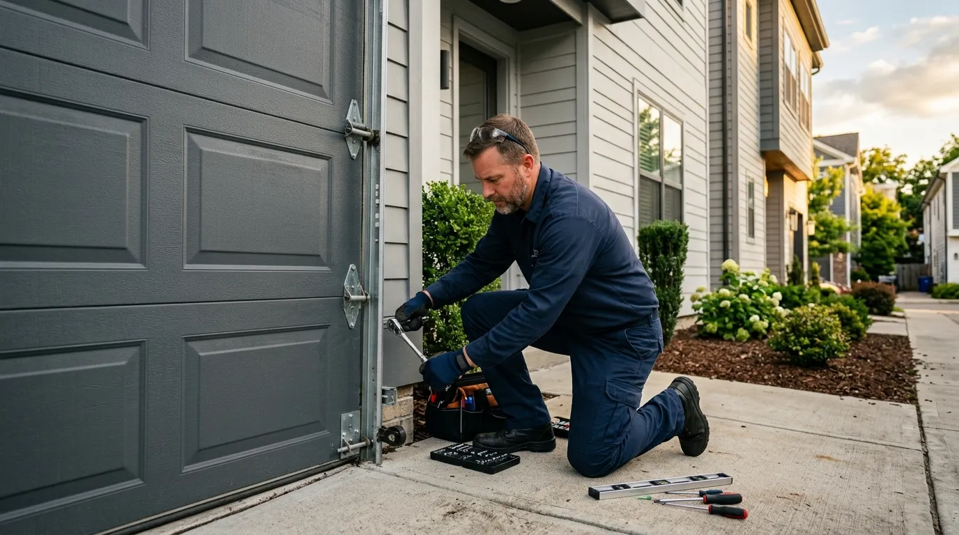 On-site diagnosis - Humble garage door service