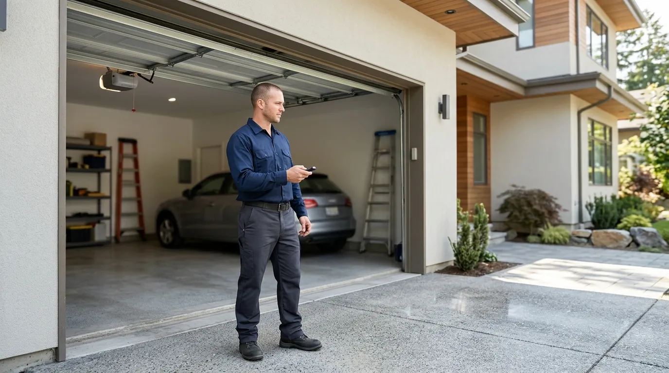 On-site diagnosis - Humble garage door service