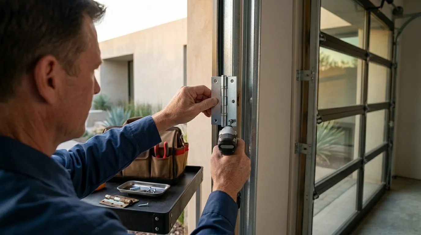 On-site diagnosis - Humble garage door service