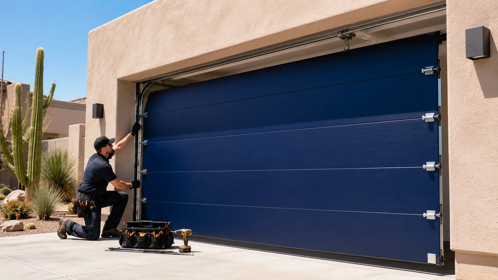 Tell us what’s wrong - Humble garage door service