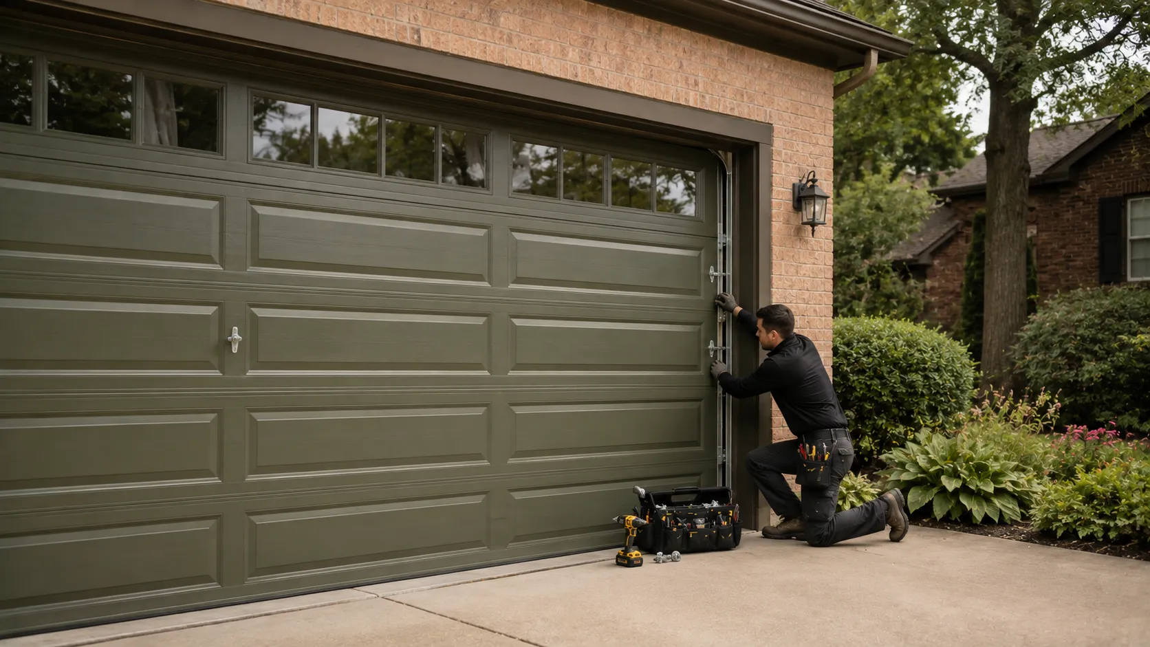 Panel Replacement for Patton Village Garage Doors